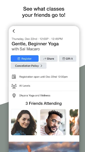 Dhyana Yoga + Wellness Screenshot 2
