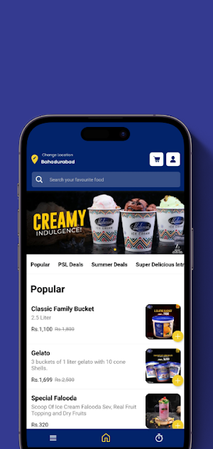 Mehran Icecream Screenshot 2