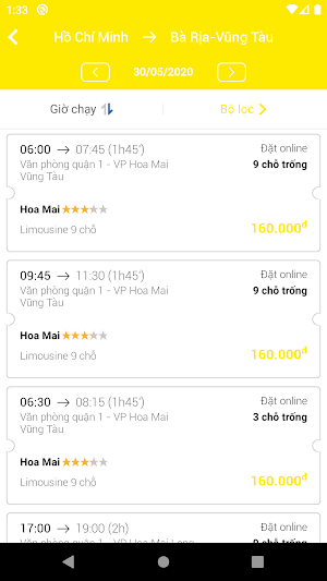 Xe Hoa Mai Screenshot 1