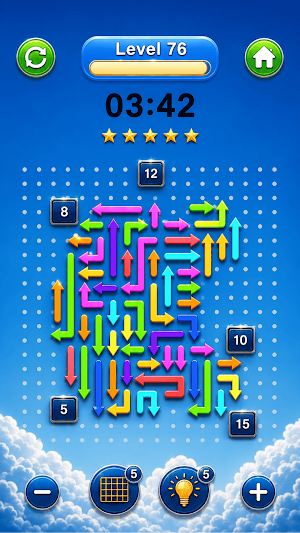 Mind Blowing Arrow Puzzle Game Screenshot 0