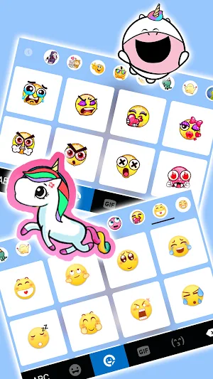 Cool Space Dabbing Keyboard Background Screenshot 3