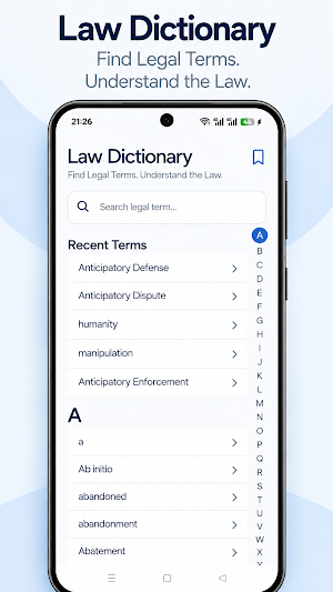 Law & Legal Dictionary Offline Screenshot 0