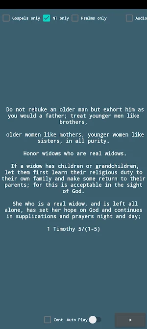RSV Bible Verses Screenshot 0