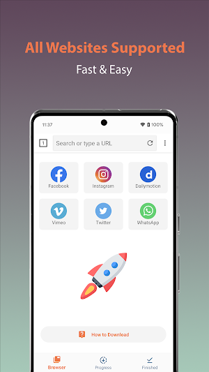 Video Downloader - AZ Download Screenshot 1