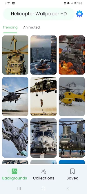 Helicopter Wallpaper HD Screenshot 1