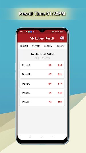 VN Lottery Result Screenshot 2