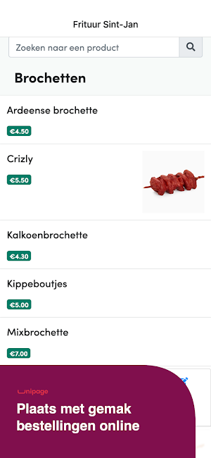 Frituur Sint-Jan Screenshot 1