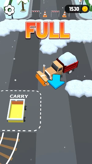 Roll the Snow: Plow Simulator Screenshot 2