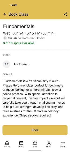 Sunshine Reformer Studio Screenshot 2