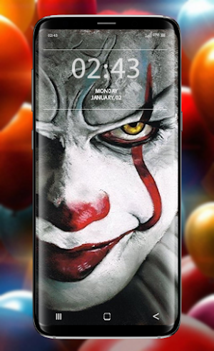 Scary Clown Wallpaper Screenshot 3
