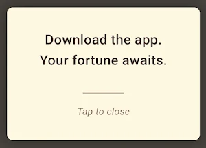 Fortune Cookie Screenshot 1