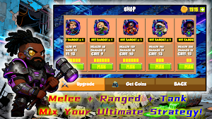 Cyber Rush: Neon Tower Wars Screenshot 1