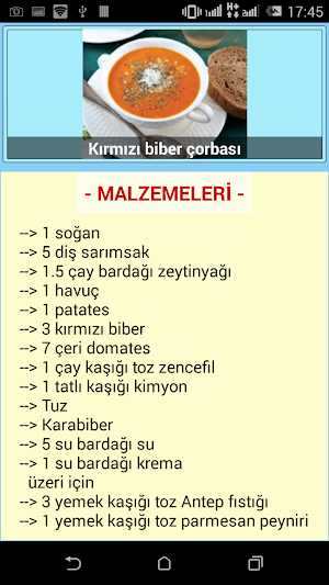 İnternetsiz Yemek Tarifleri Screenshot 2