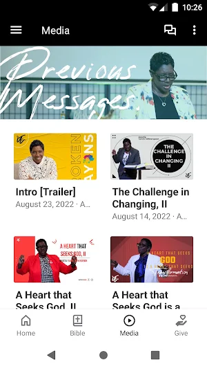 Tammi E Witherspoon Ministries Screenshot 1