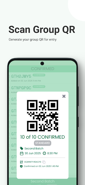 Group Check-In Screenshot 3