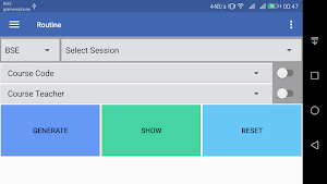 CSE Routine App (JKKNIU) Screenshot 1