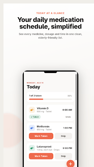 MedEase: Pill Reminder Alarm Screenshot 1