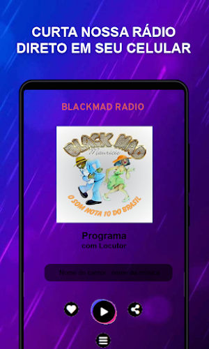 BLACKMAD RADIO Screenshot 0