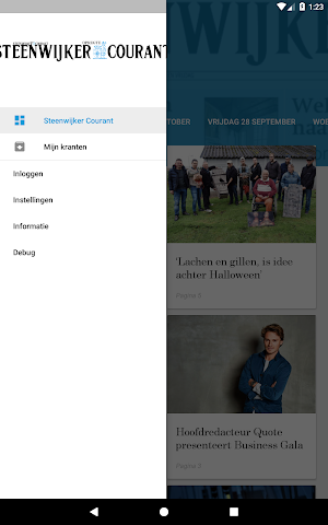 Steenwijker Courant digitale krant Screenshot 1