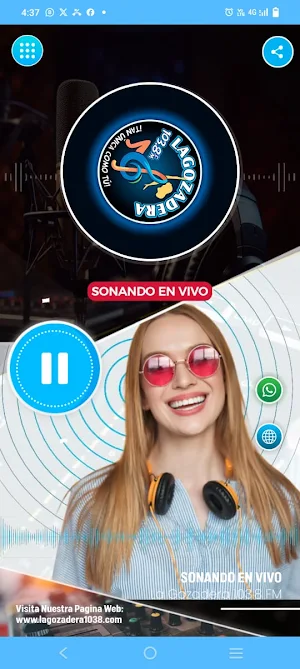 La Gozadera 103.8 FM Screenshot 2
