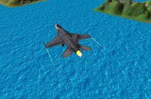 Fly Airplane F18 Fighters 3D Screenshot 1