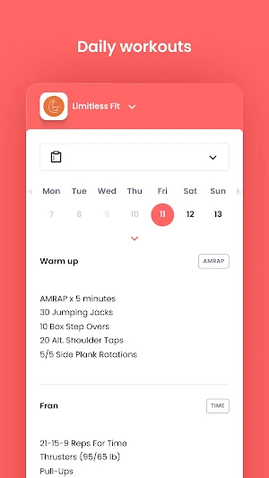 Limitless Fit Screenshot 3