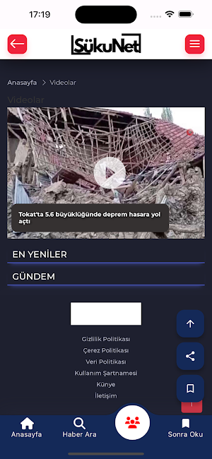 Sükunet Gazetesi Screenshot 2