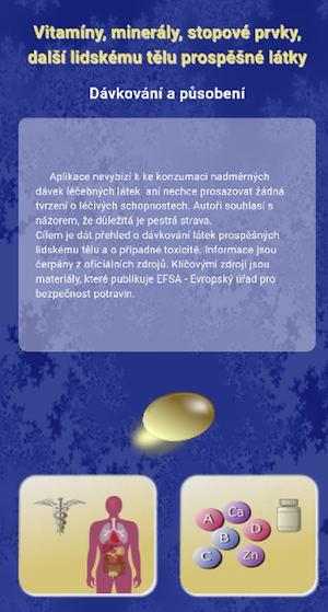 Vitamins Dosage Screenshot 0