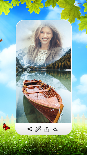 Nature Photo Frame Screenshot 0