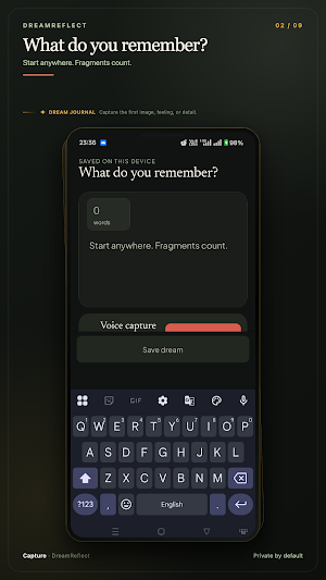 DreamReflect: Dream Journal Screenshot 1