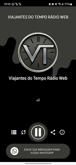 Viajantes do Tempo Rádio Web Screenshot 3