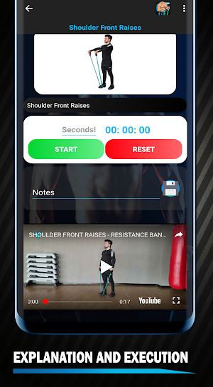 Resistance band workout : Elastic band exercises Screenshot 2