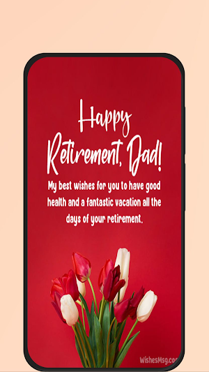 retirement wishes Screenshot 3