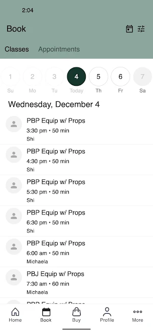 Pure Balance Pilates Screenshot 1