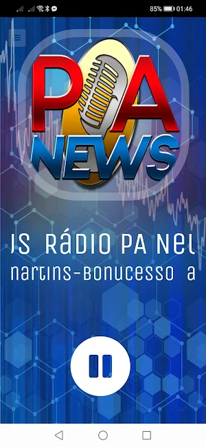 Rádio PA News Screenshot 2
