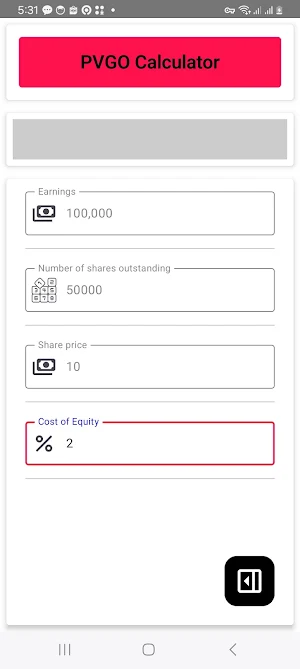 PVGO Calculator Screenshot 3