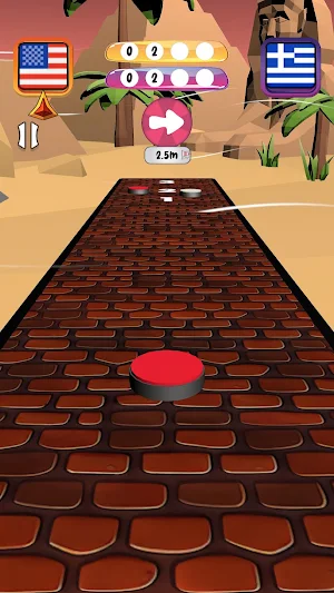 Shuffleboard 3D Nations League Screenshot 2