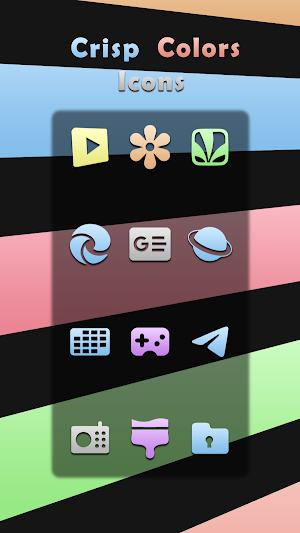 Crisp Colors Icons Screenshot 2