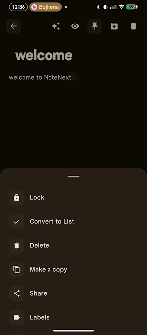 NoteNext Screenshot 2