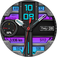 Hybrid RELOD URX75 Watch face