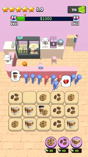Barista Master: Cafe Merge Screenshot 2
