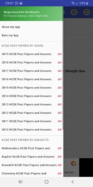 Checkpoint Yr 9 Maths Topicals Screenshot 1
