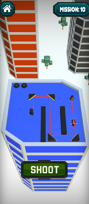Bullet Bend: Puzzle Shooting Screenshot 0