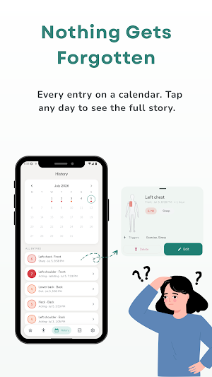 PainKeeper: Offline Body Map Screenshot 3