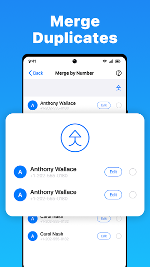 Contacts Backup - Sync Restore Screenshot 2