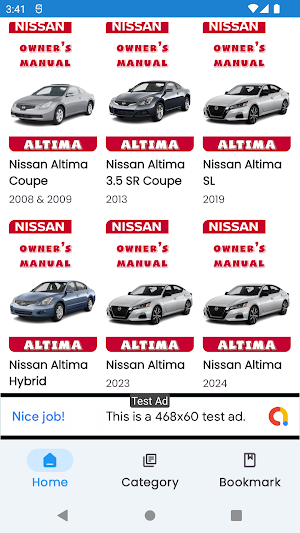Nissan: Owner's Manual Screenshot 1