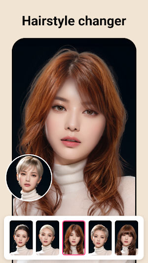 Hair Color Changer: Hairstyles Screenshot 1