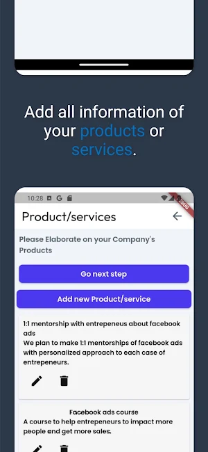 Business Plan Maker / Template Screenshot 3