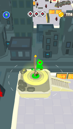 Cyber Wars: RPG Idle Shooter Screenshot 3