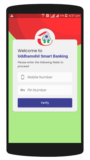 Uddhamshil Smart Banking Screenshot 1